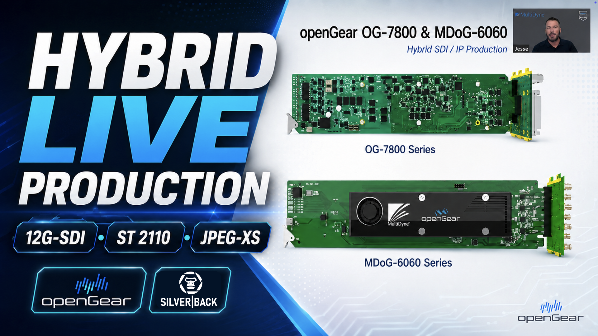 MultiDyne Hybrid IP Live Production
