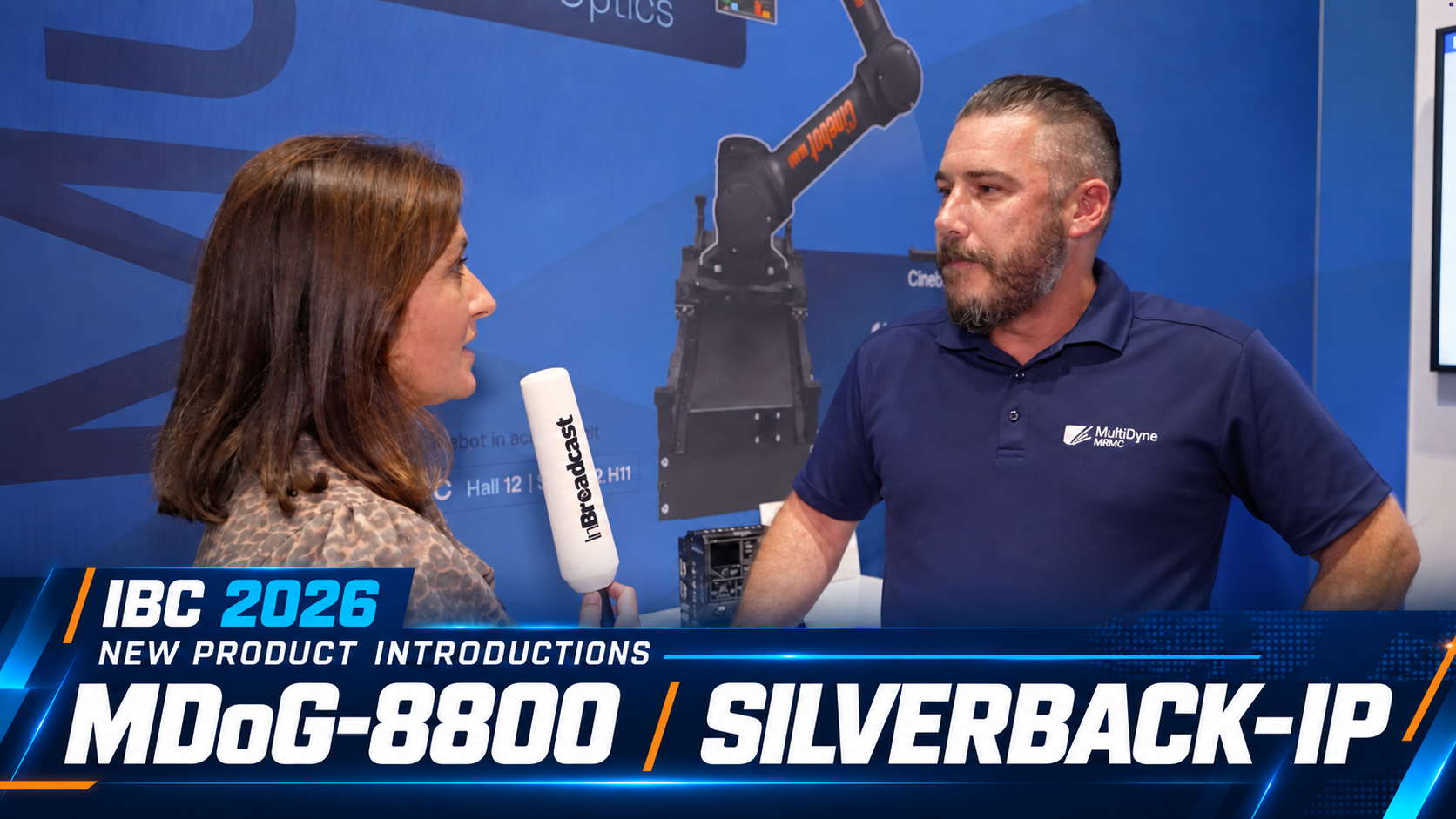 MultiDyne @ IBC 2026 - New Product Introductions - SilverBack-IP & MDoG-8800