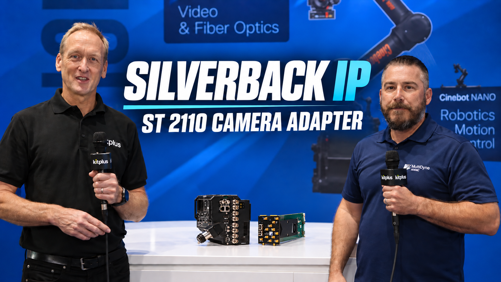 IBC 2026 Kitplus speaks with Jesse Foster about the new SilverBack-IP ST 2110 camera adapter